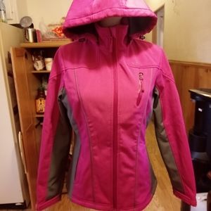 Vertical 9 hoodie zip up coat